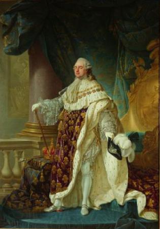 unknow artist Konig Ludwig XVI. (1754-1793) von Frankreich im Kronungsornat France oil painting art